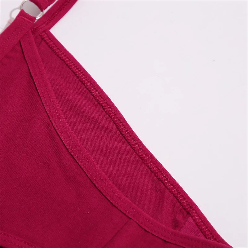 Women's Cotton Briefs Low Waist Seamless Underwear  Bikini Breathable Lingerie