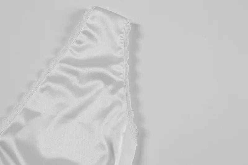 Women's Silky Draped Maxi Dress - Sleeveless V Neck Sun Dress