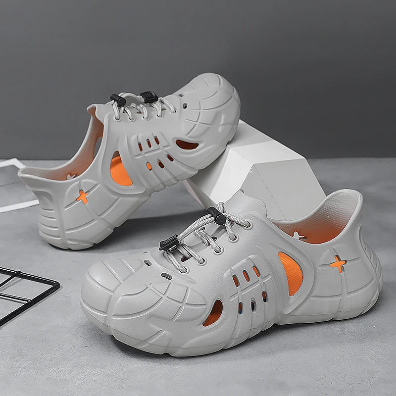 Men's Summer Platform Clogs - Outdoor Water Sandals & Beach Slides