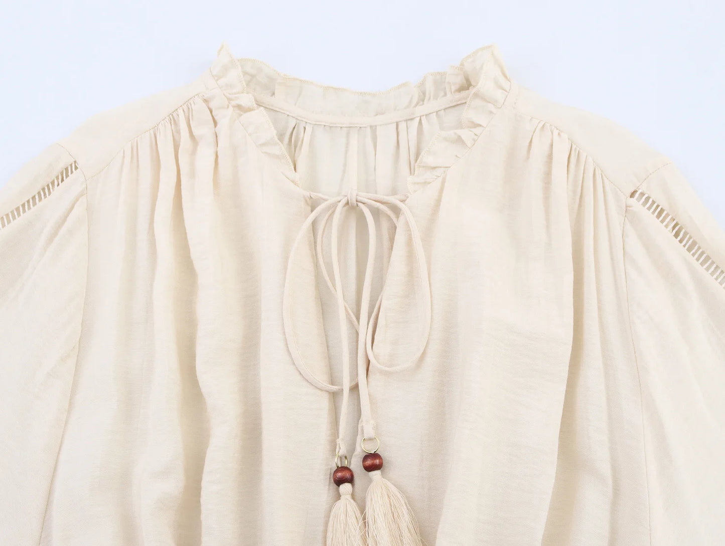 Lace Tassel Vacation Dress - Sweet Bohemian Summer Dress