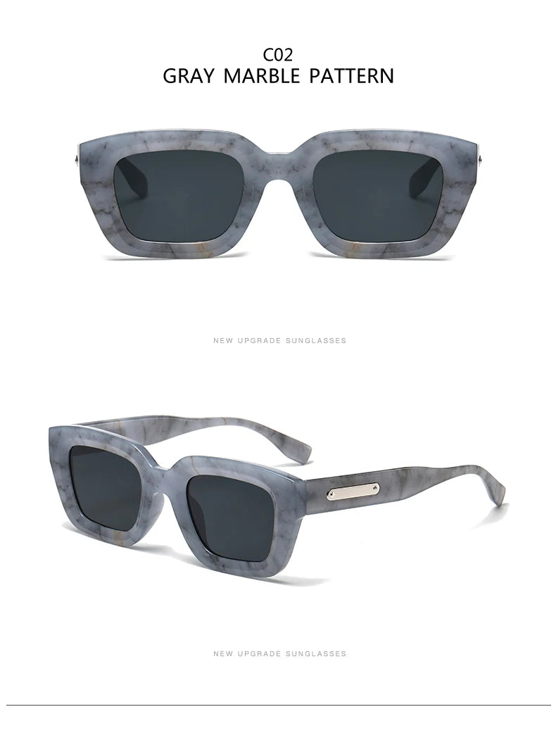 Women's Retro  Square Frame Sunglasses