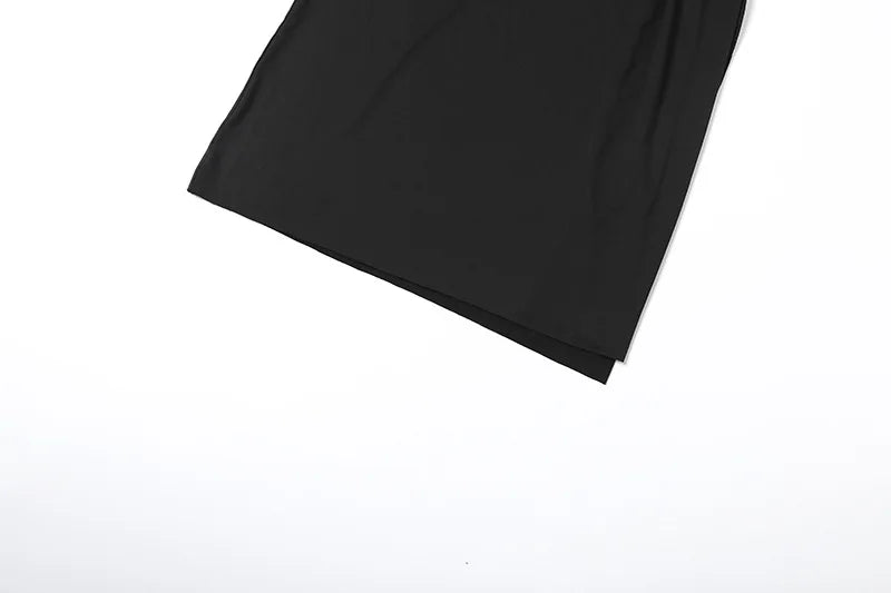 Women's Halter Draped Ruched Maxi Dress - Backless Deep V Neck Gown