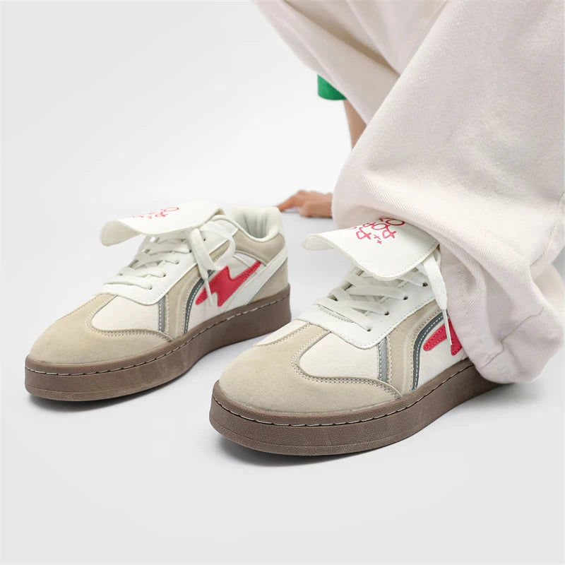 Casual Platform Sneakers - Unisex Running & Skateboard Shoes