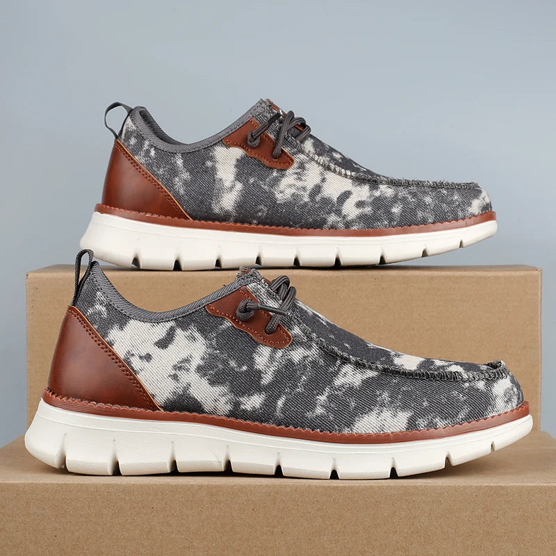Men's Casual  Slip-on Canvas Flat Loafer Shoes