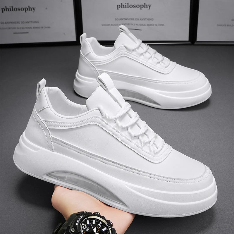 Men's Air Cushion  Vulcanized Skateboard Sports Trainers Outdoor Casual Sneakers