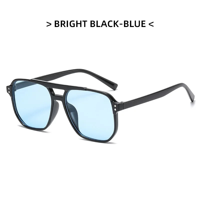 Men's Retro Plastics Frame UV400