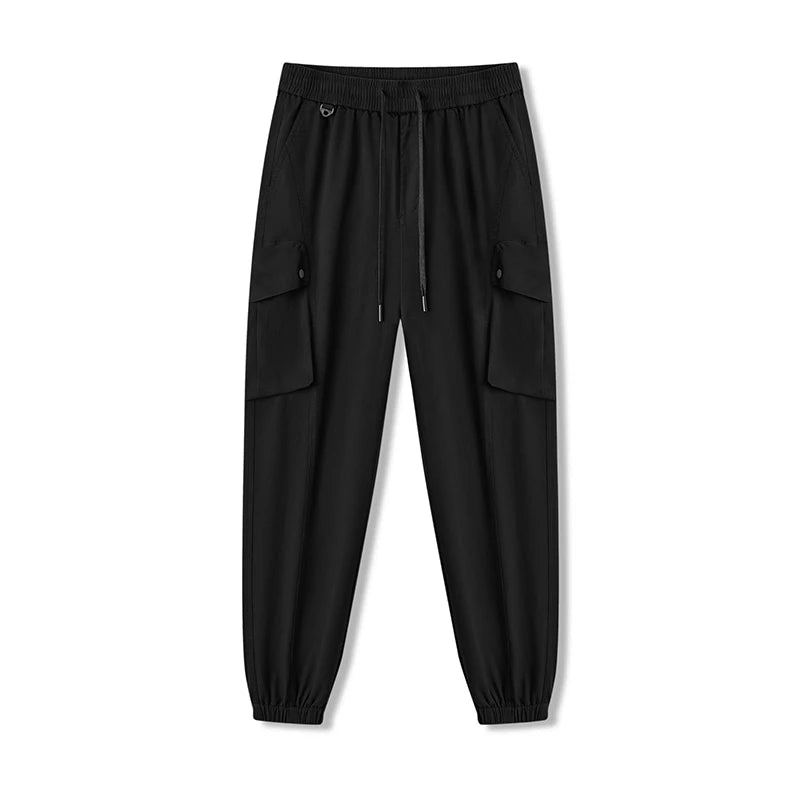 Loose Fit Cargo Jogger Pants - Trendy Streetwear Long Trousers