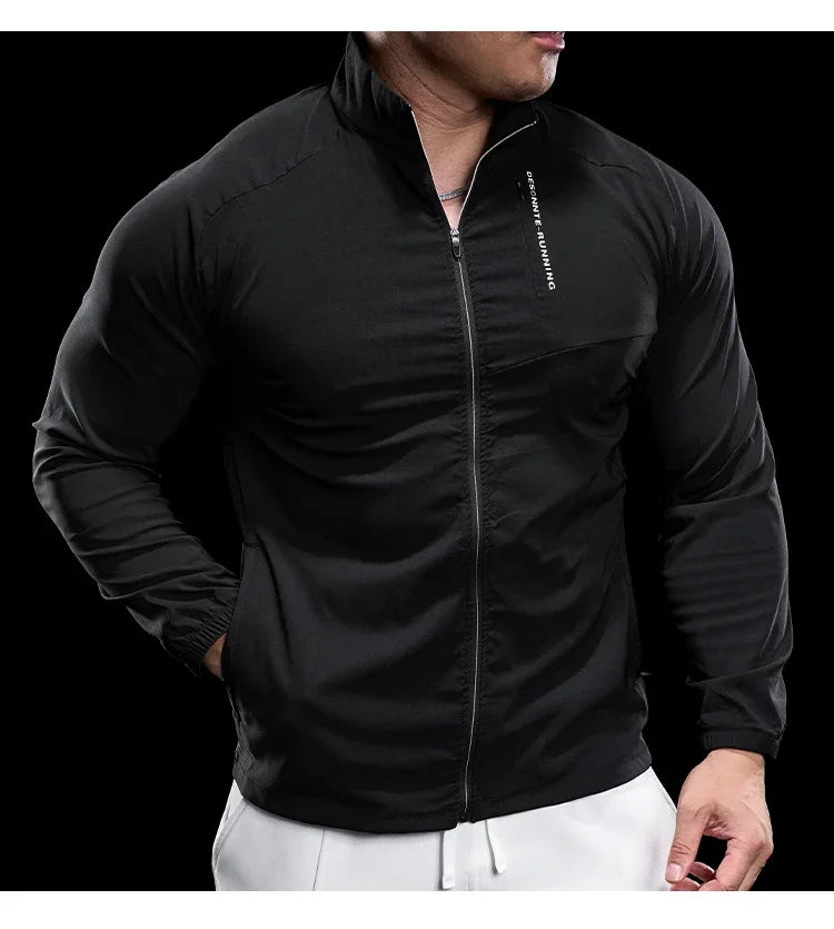 Men's Thicker Pullover Zipper Pullover  Run Outdoor Turtleneck Sweatshirt