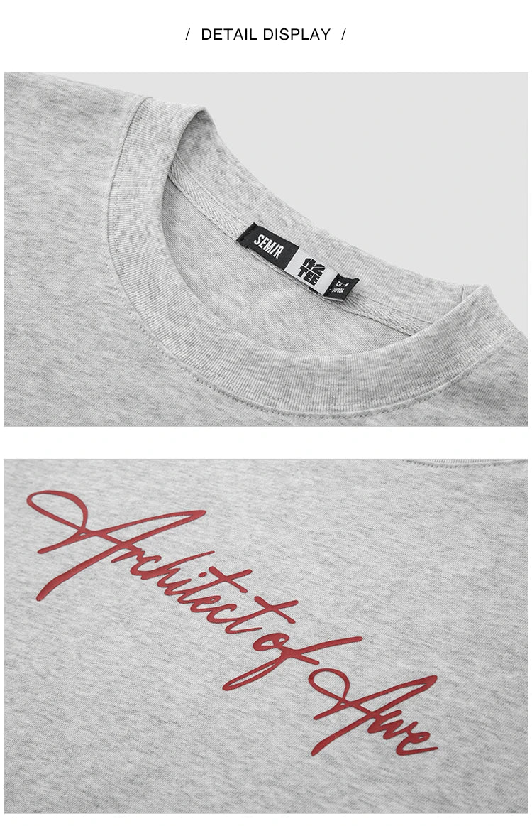 Long Sleeve T-Shirt Unisex Couple Style Basic Versatile Top Everyday Commuting Autumn