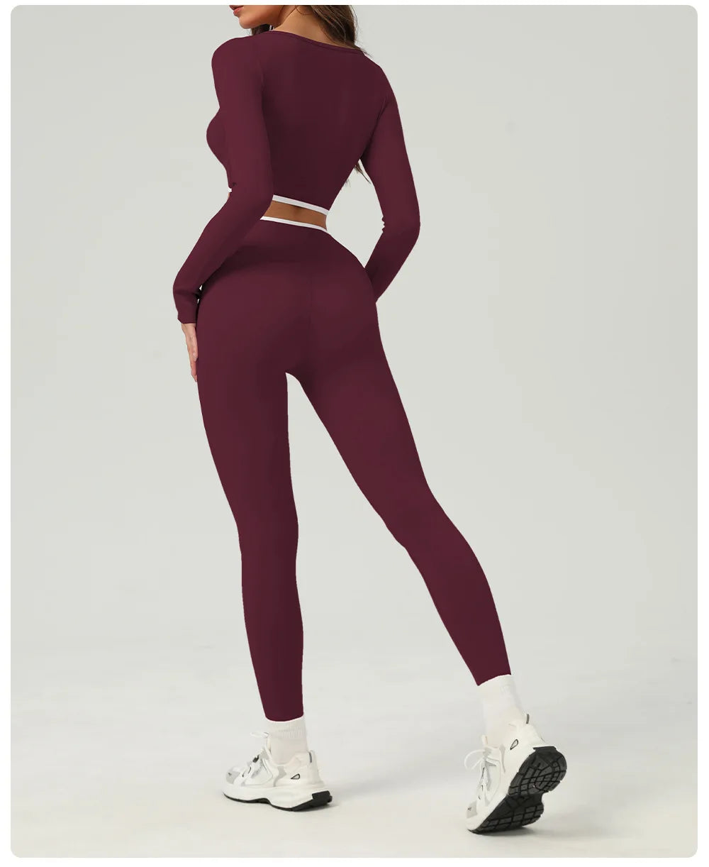 Buttery Soft Long Sleeve Yoga Set