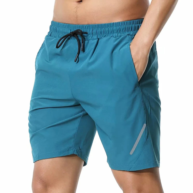 Men's Running Gym Wear Fitness Workout Sports Training Shorts