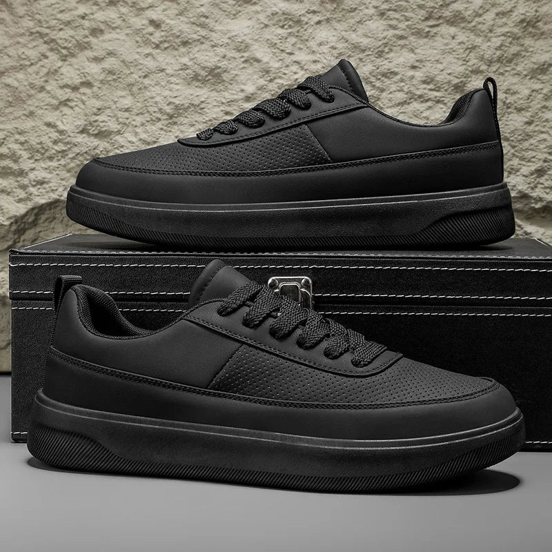 Men's Platform Casual Sneakers - Breathable Skateboard Running Shoes
