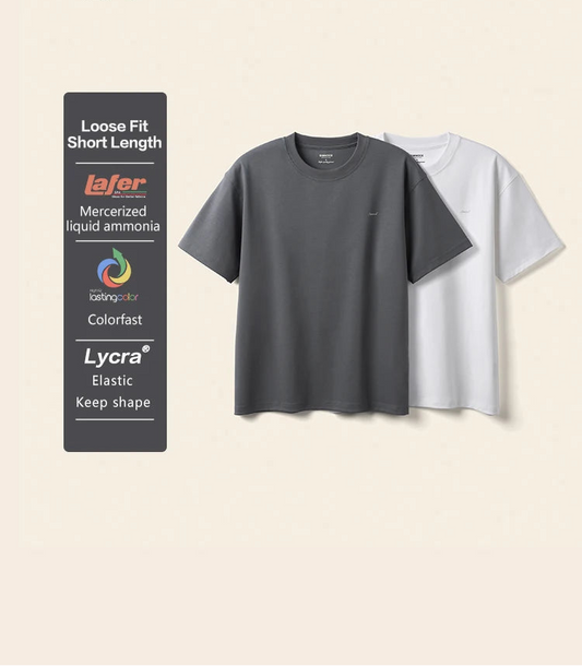 Premium Smooth Liquid Ammonia T-Shirt - Men's Oversized Comfort Tee