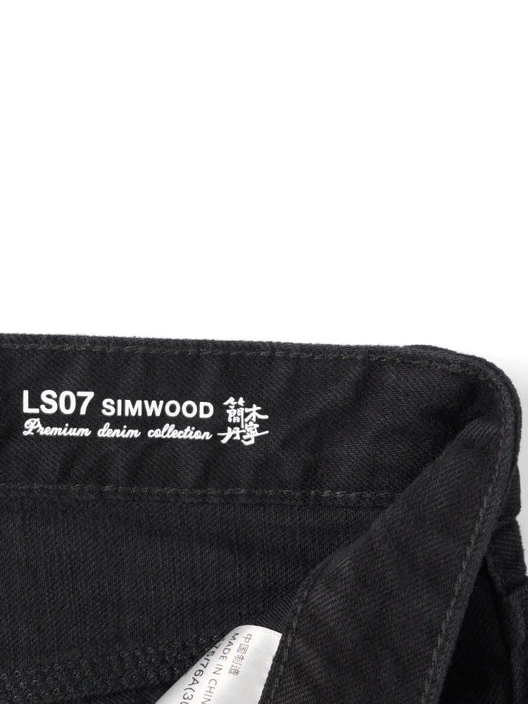 Men's Vintage Washed Denim Jeans - 13.8oz Loose Straight Casual
