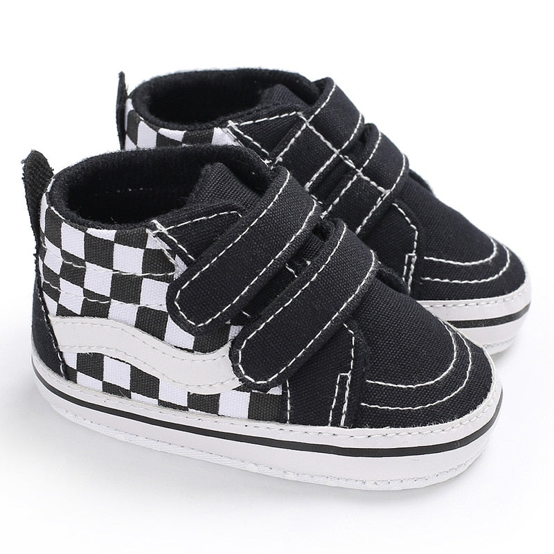 Newborn Baby Classical Sport Soft Sole PU Leather Sneakers Shoes