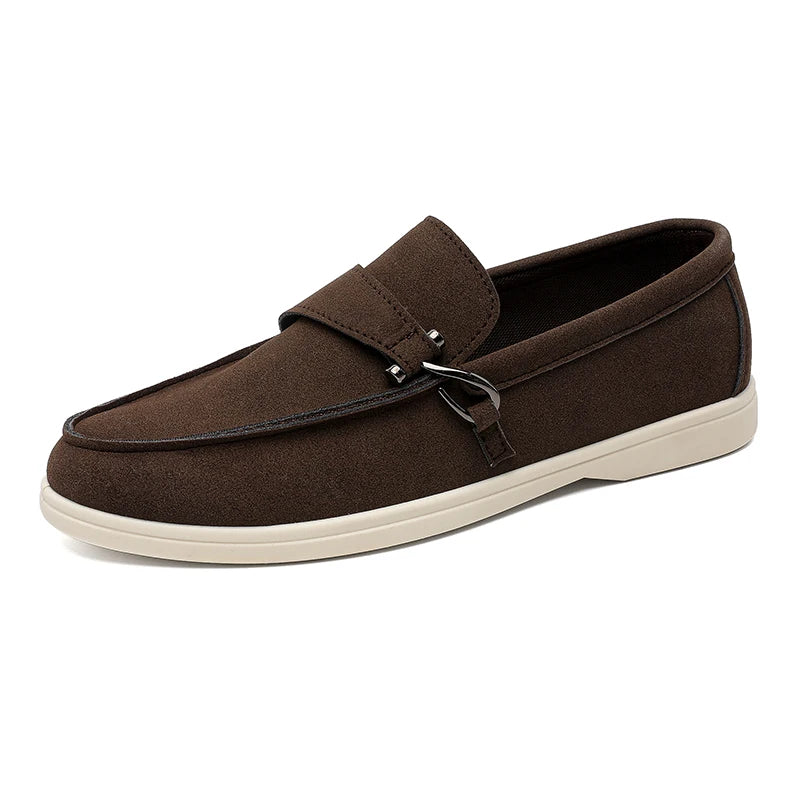 Men's Autumn Slip-On Loafers - Comfortable Soft Tennis & Driving Shoes