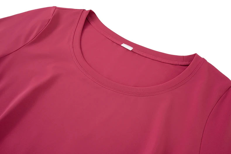 Two-Piece Athletic Set - Breathable Running Suit with Shorts