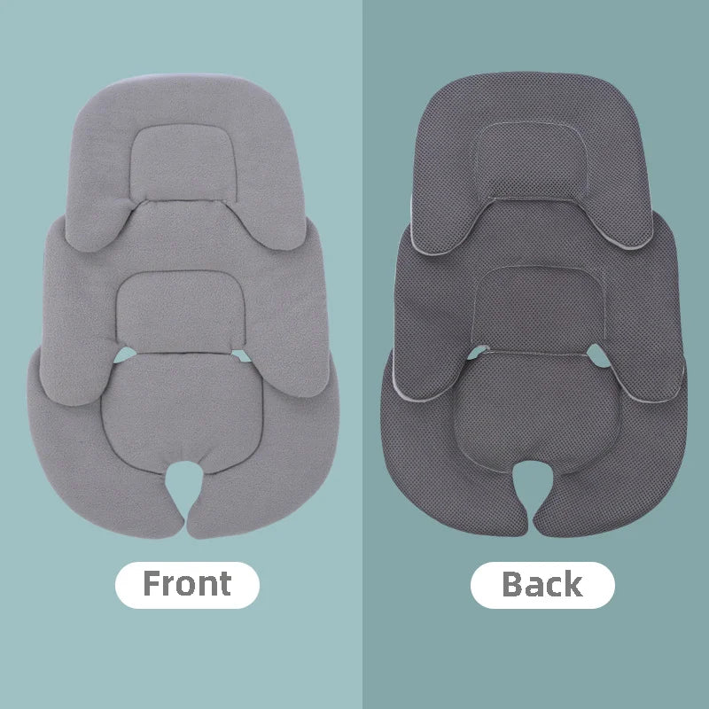 Universal Baby Stroller Seat Cushion - Double Sided Pad for Pram & Highchair