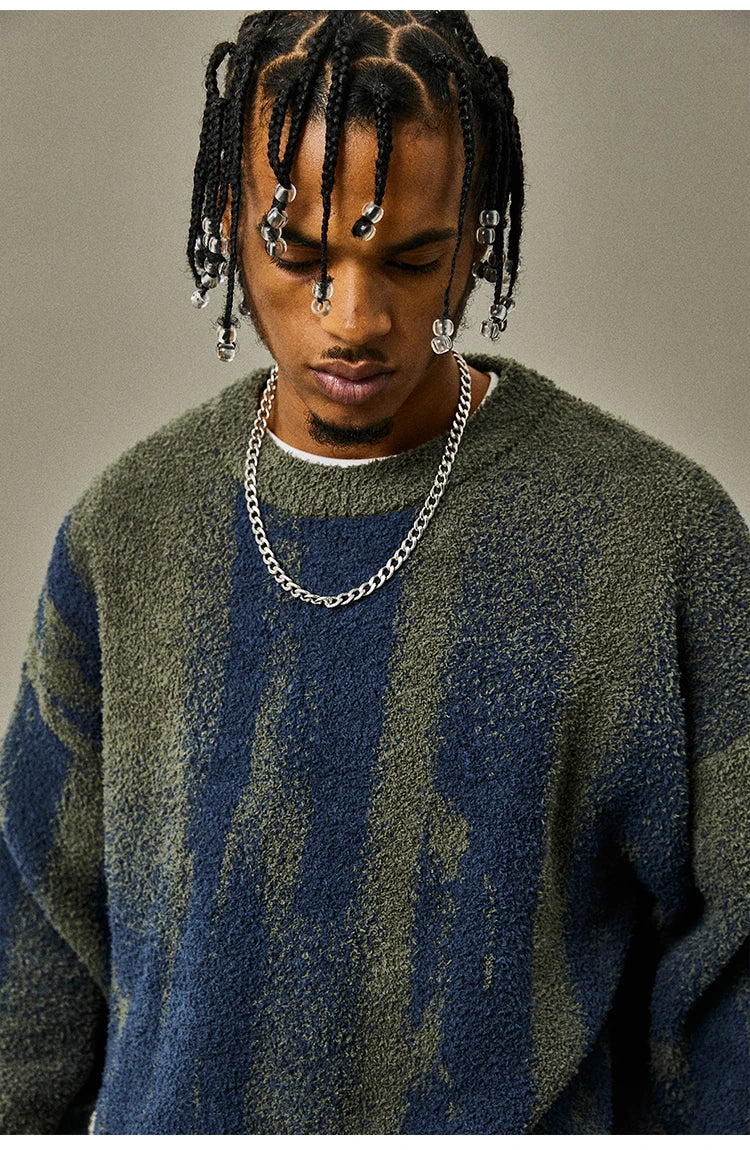 Men's Gothic Vintage Pullover Sweater