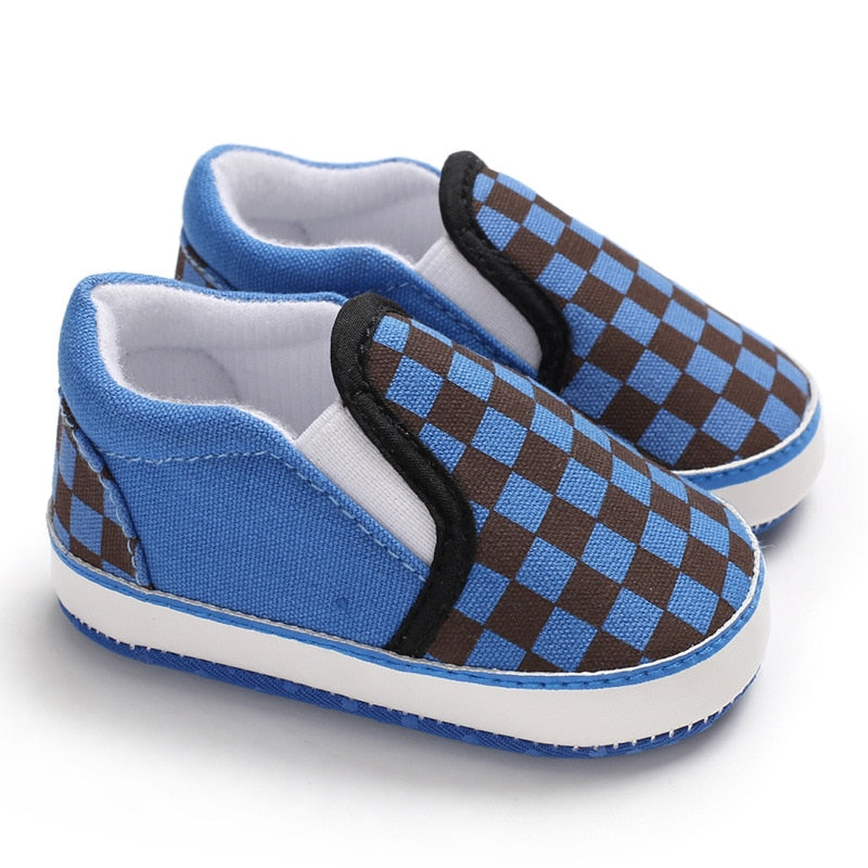 Newborn Baby Classical Sport Soft Sole PU Leather Sneakers Shoes