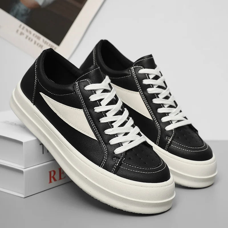 Men's Casual Sneakers - Personalized Design Skateboard Running Trainers