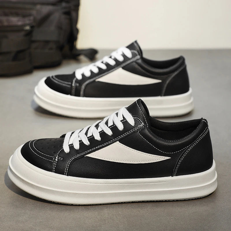 Men's Casual Sneakers - Personalized Design Skateboard Running Trainers