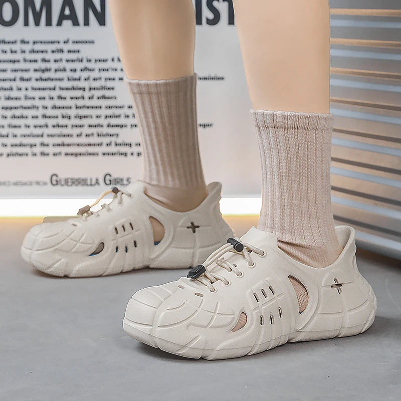 Men's Summer Platform Clogs - Outdoor Water Sandals & Beach Slides