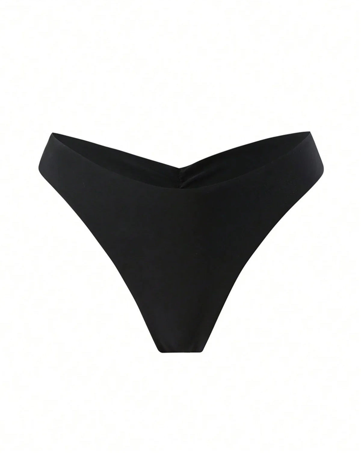 Women's Scrunch Thong Bikini Bottom Swim Brief Swimwear