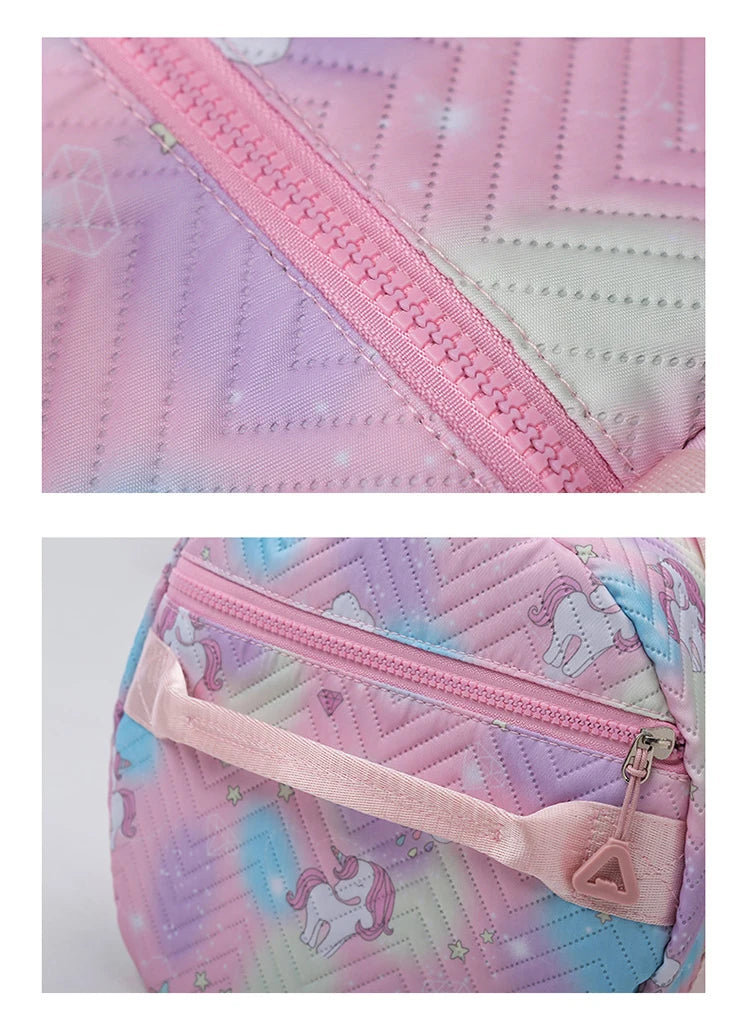 Unicorn Mom Bag 41*26*25cm Diaper Bags for Baby Nappy Bag Maternity Bag Multifunctional Yoga Sport Gym Bag