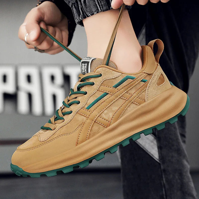 Casual Platform Sneakers - Men's Running & Tennis Shoes