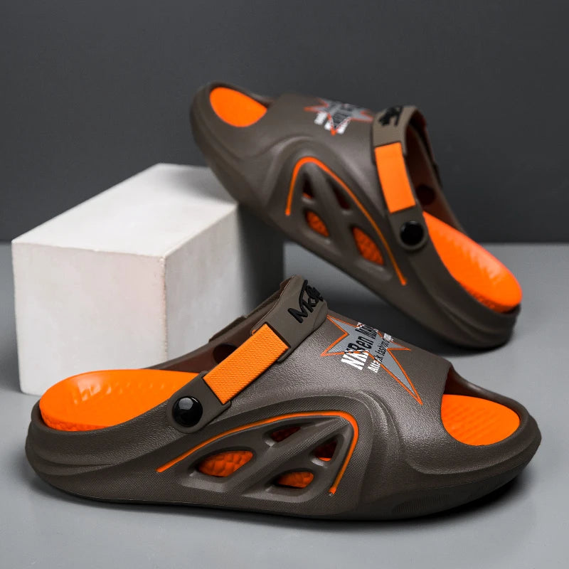 Men's Summer Slippers Platform Casual Sandals Flip Flops Slippers