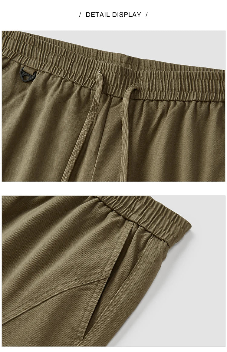 Loose Fit Cargo Jogger Pants - Trendy Streetwear Long Trousers
