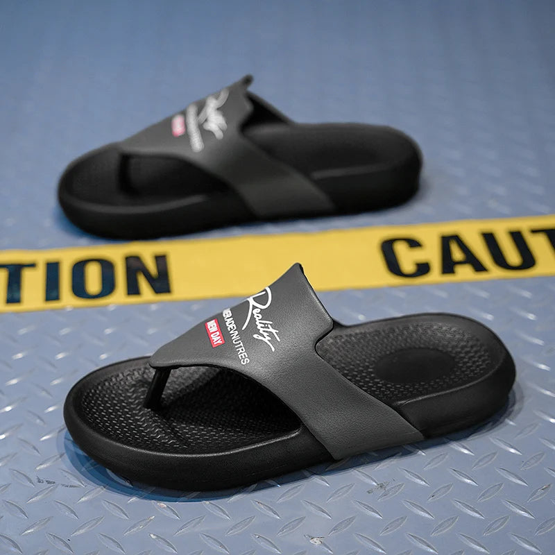 Men's  Summer Flip Flops EVA Platform Outdoor Breathable Sandals Clogs Waterproof Beach Slippers Slides