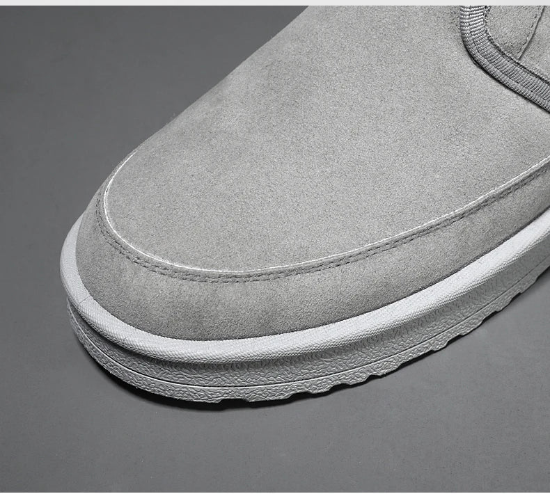 Men's Winter Snow Boots - Waterproof Fur-Lined Chelsea Boots