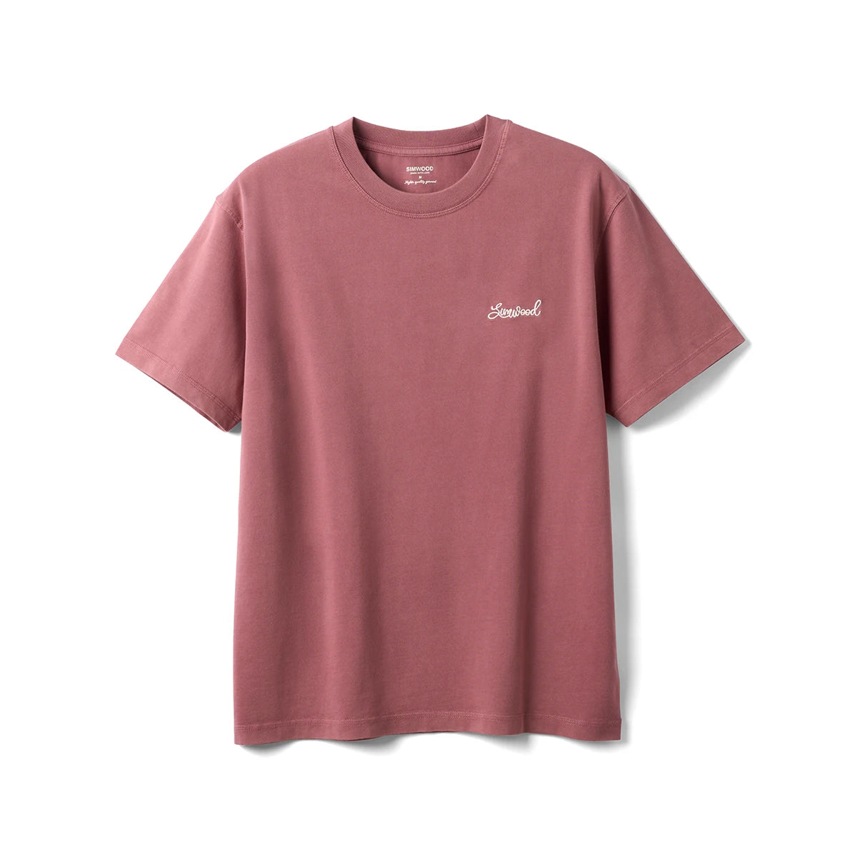 Men's Premium Cotton Vintage Letter Print T-Shirt - Washed Finish Plus Size