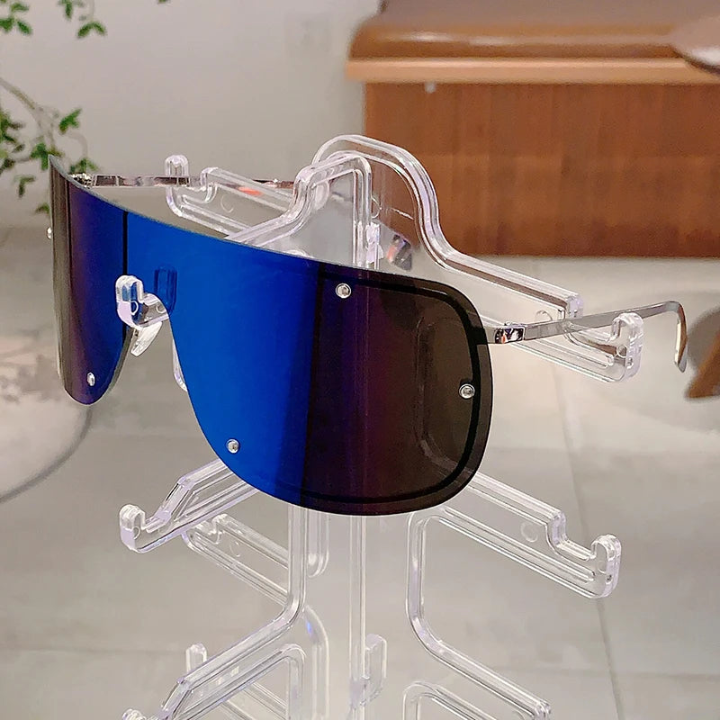 Unisex Pilot Trends Retro Metal Decor Sunglasses