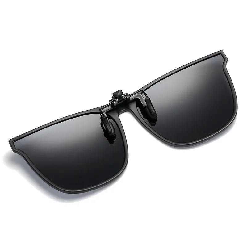 Unisex Polarized Clip Sunglasses