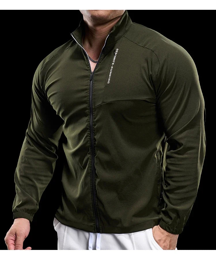 Men's Thicker Pullover Zipper Pullover  Run Outdoor Turtleneck Sweatshirt