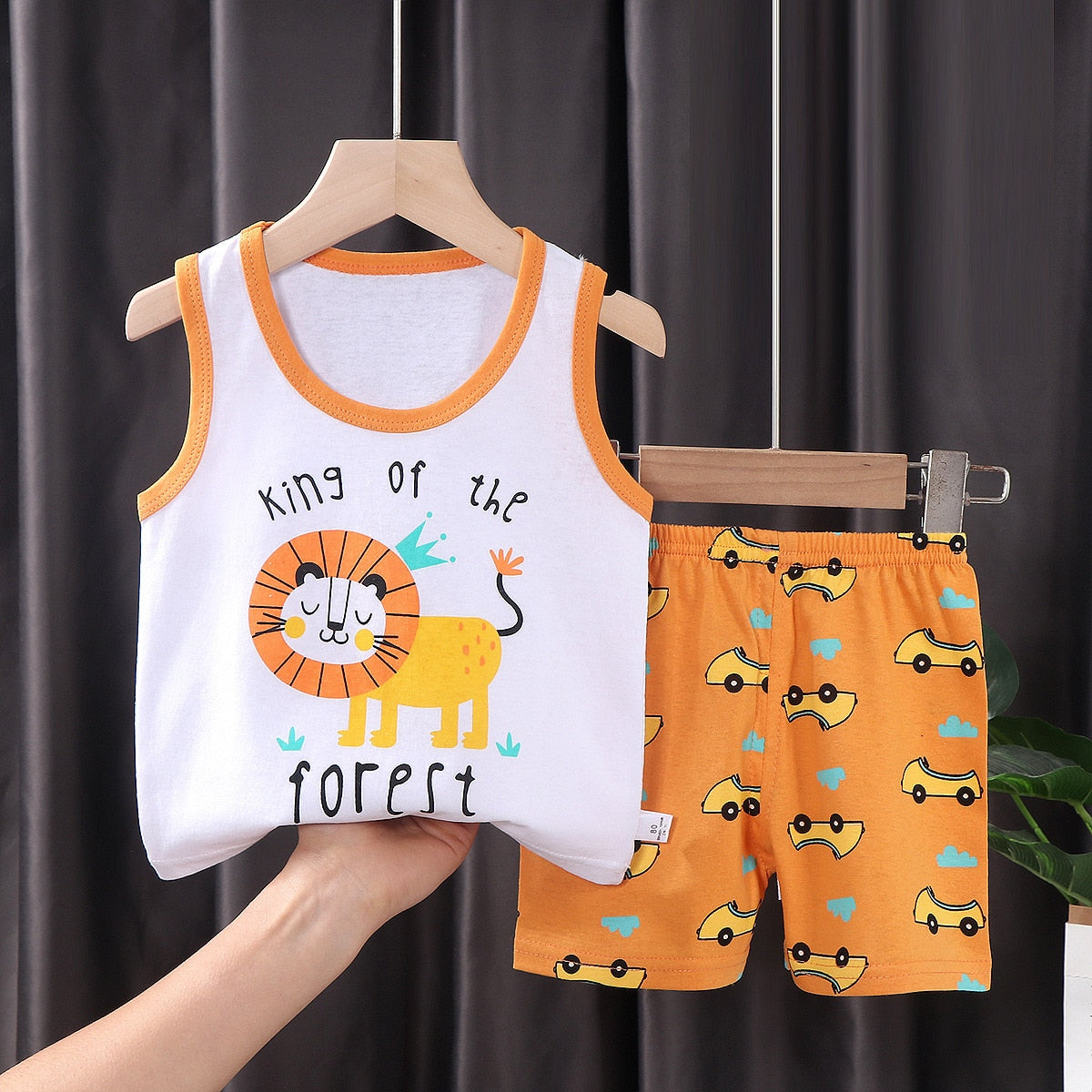 2PCS Children's Boy's Vest Set