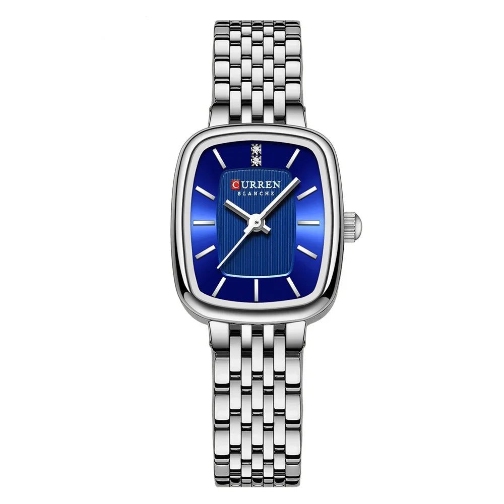 Luxury Women's Waterproof Watch - Stainless Steel Band Quartz Wristwatch