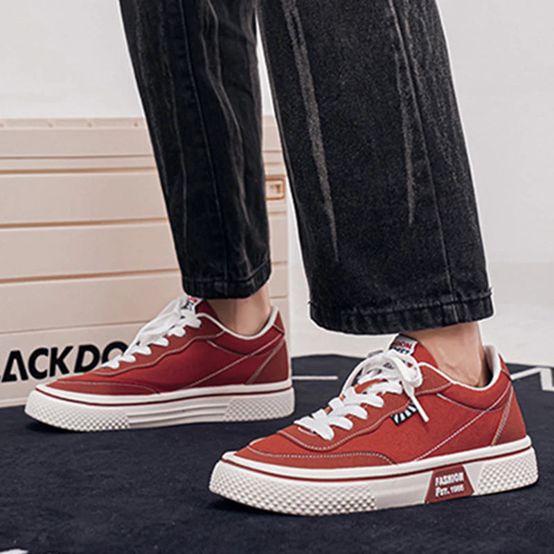 Canvas Skateboard Flat Shoes - Unisex Trainers Plus Size