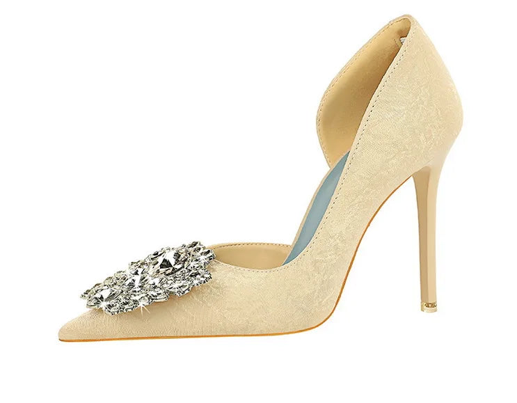 Women's  Rhinestone  Stilettos High Heels