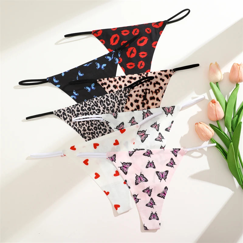 Women's Seamless Silk Thong 3-Pack