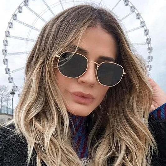 Women's Retro Square Sunglasses  UV400