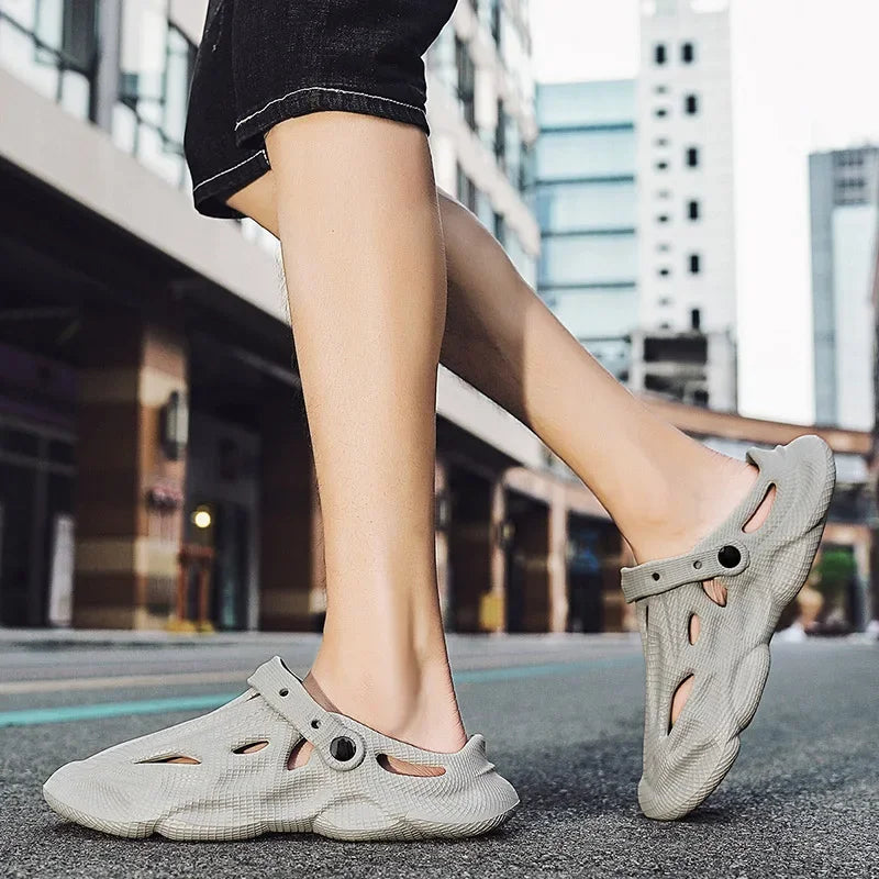 Unisex Summer Slippers Camouflage Outdoor Sandals Clogs Beach Slippers Slides