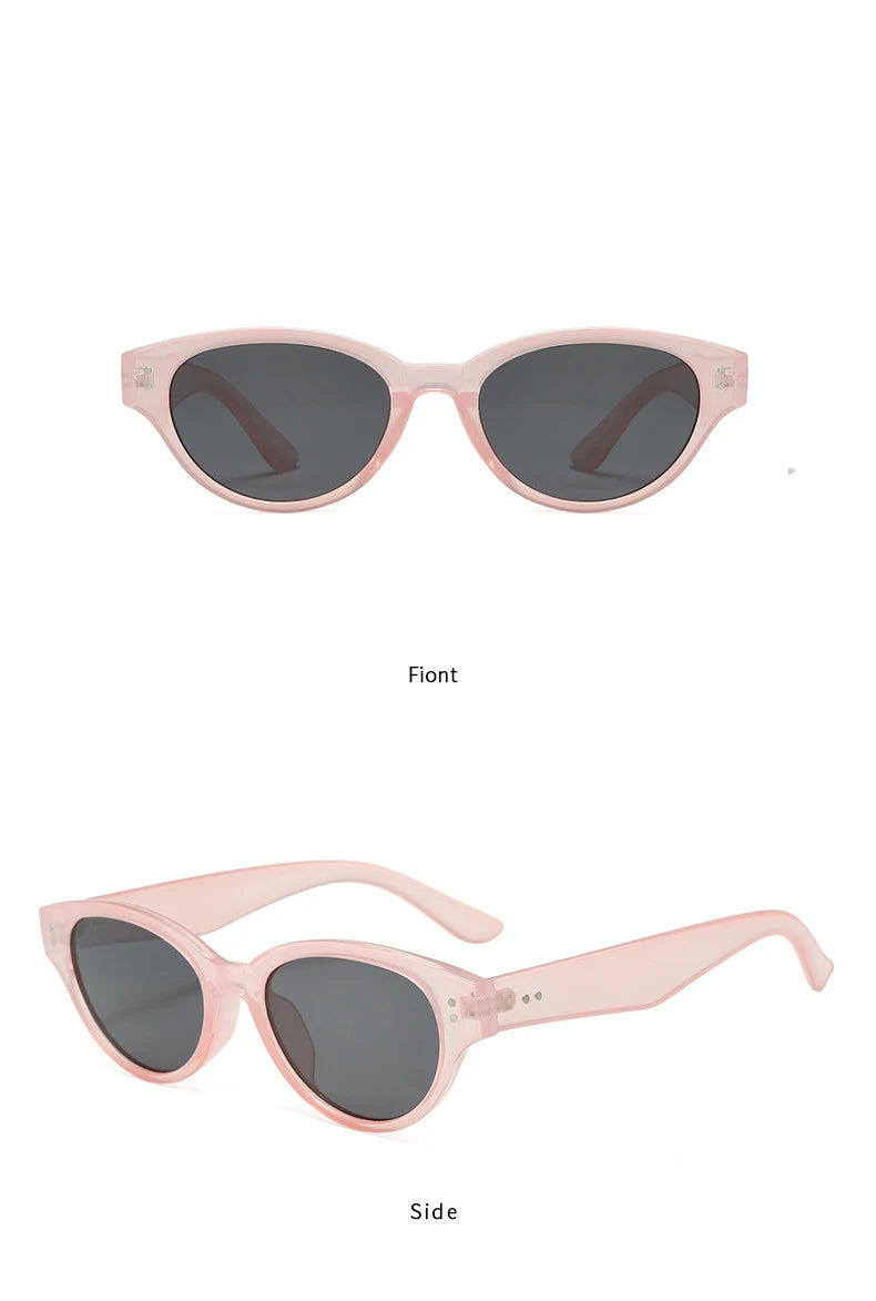 Small Square Sunglasses - Trendy Vintage Hip Hop Eyewear UV400 for Women & Men