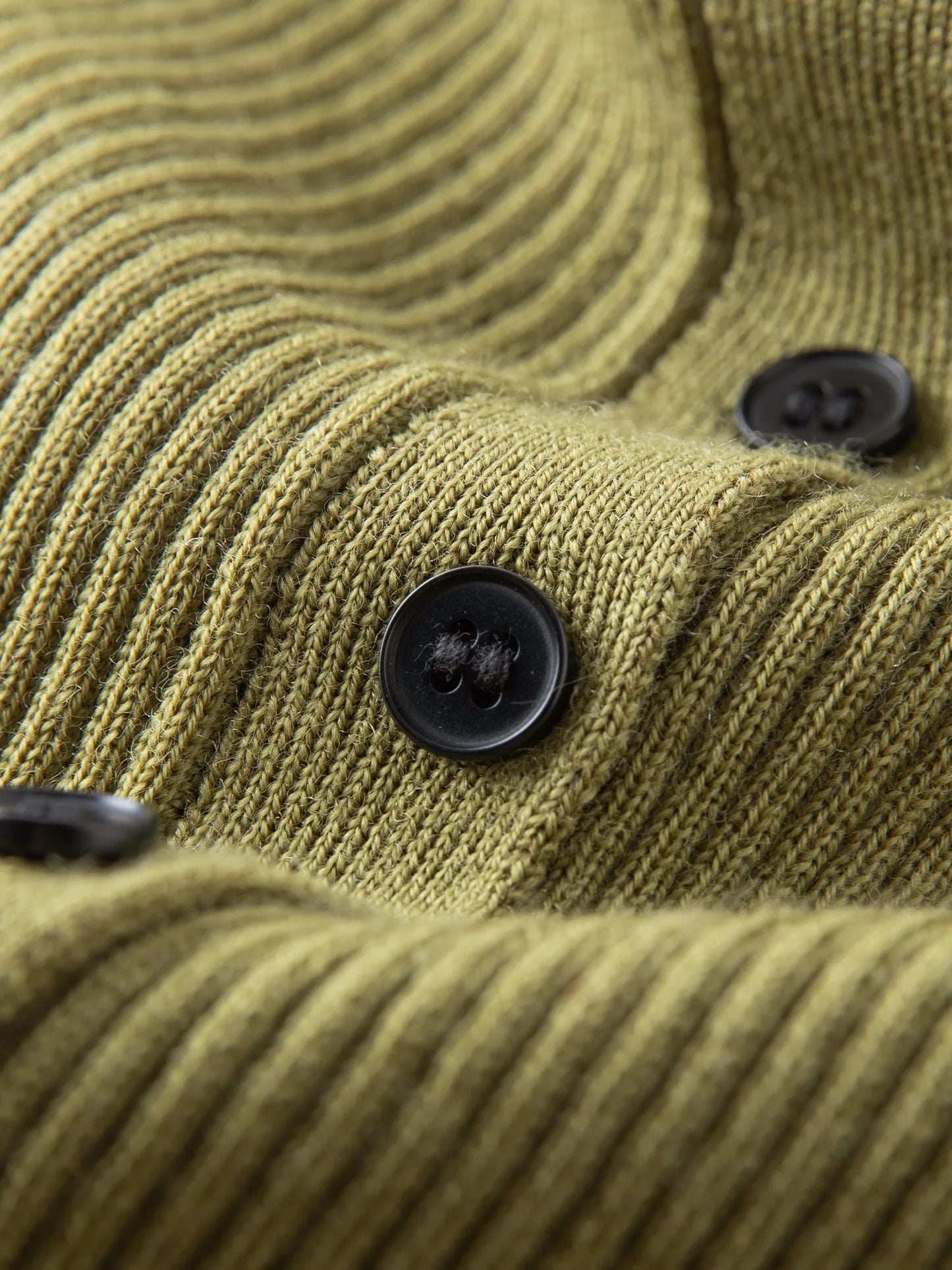 Merino Wool Ribbed Knit Sweater