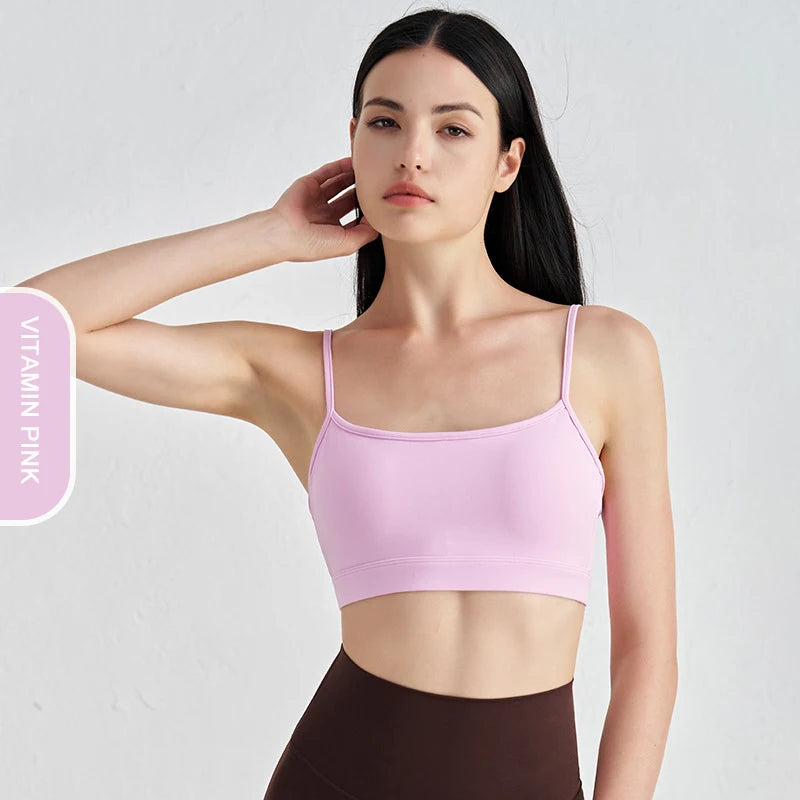 Kitten Ears Yoga Bra Top - Removable Pads & Adjustable Straps