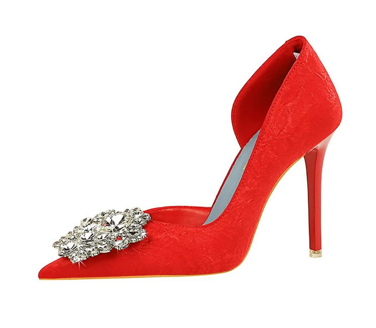 Women's  Rhinestone  Stilettos High Heels