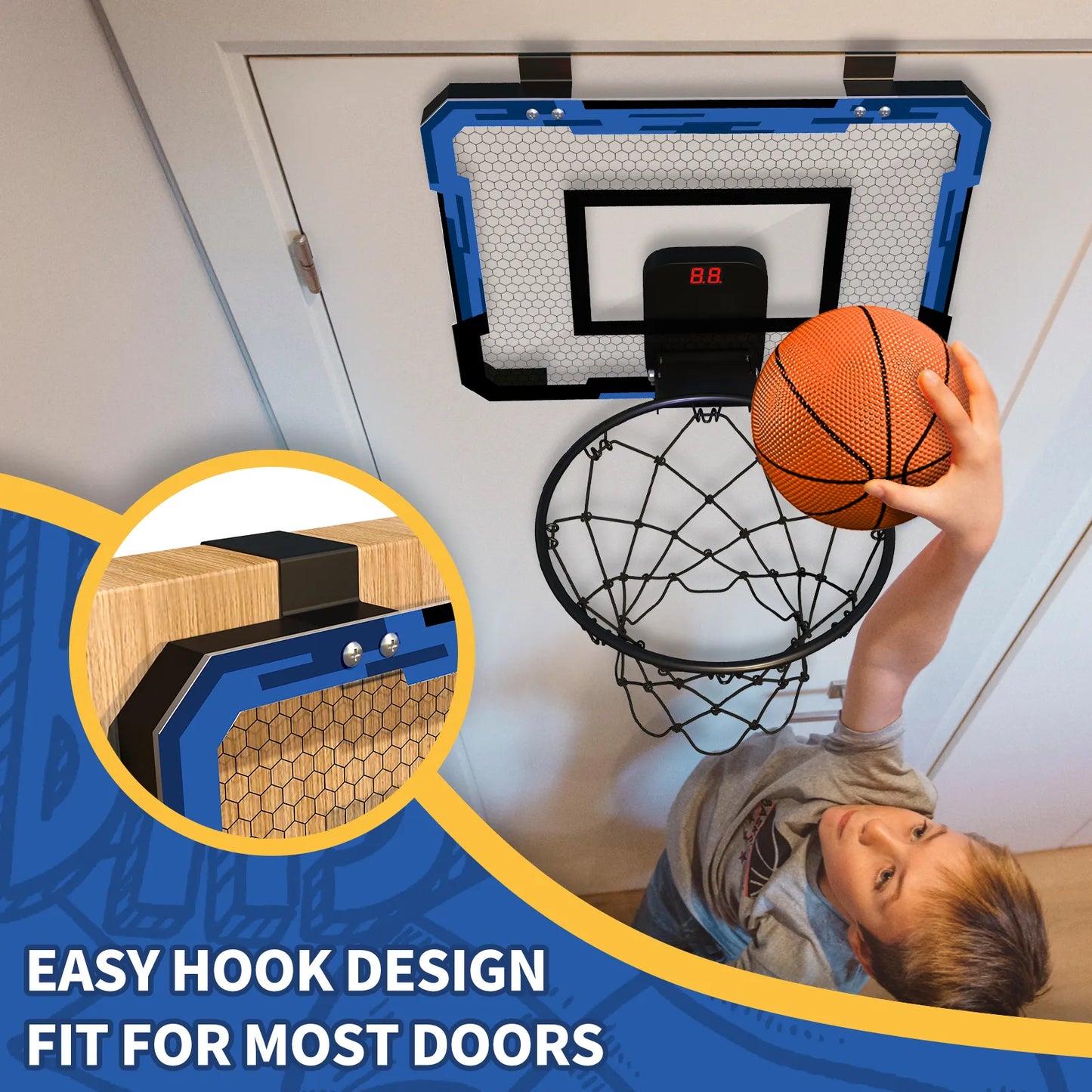 Children's Foldable Basketball Hoop (Indoor and Outdoor)